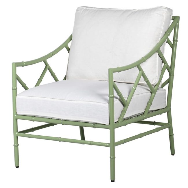 Spring Green Bamboo Chair
